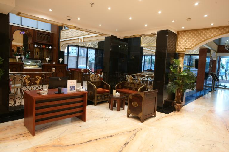 Lobby of Roshan Al Azhar Hotel